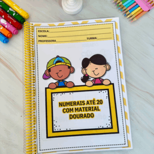 Apostila Material Dourado - Numerais de 1 a 20