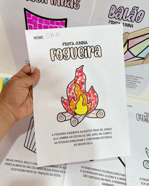 Atividades Artes Festa Junina - Imagem 3