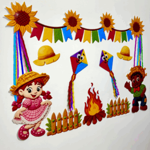 Painel Festa Junina1 - 2025