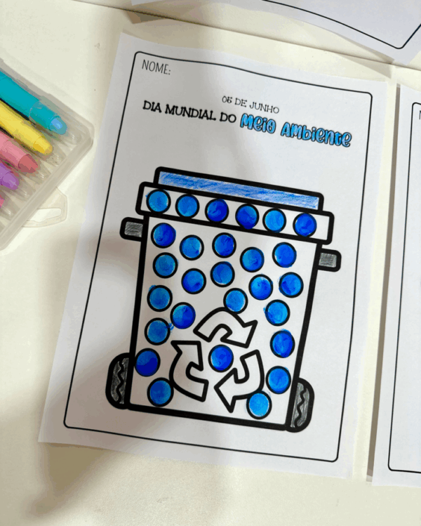 Pintura Sensorial Meio Ambiente - Imagem 3