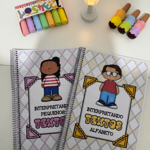 Combo 2 Apostilas de Interpretação de Pequenos Textos
