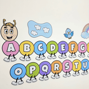 Painel - Centopeia do Alfabeto