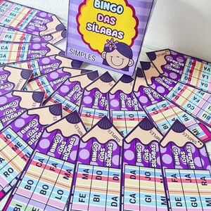 Bingo das sílabas Simples