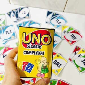 UNO DAS SÍLABAS COMPLEXAS– BOBBIE GOODS + de 130 cartas