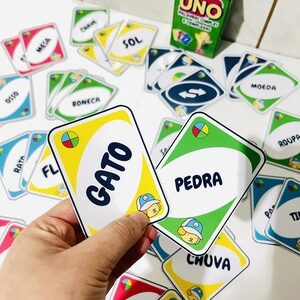 NOVO! UNO DAS PALAVRAS bobbie goods– SIMPLES E COMPLEXAS