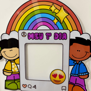 Decoração para Bambolê Tema Meu 1º dia